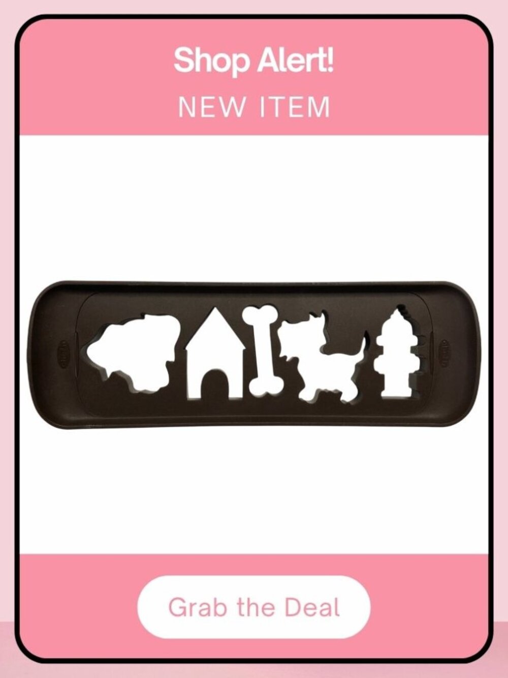 Chef'n Cookease Cookie Cutter Dog Theme